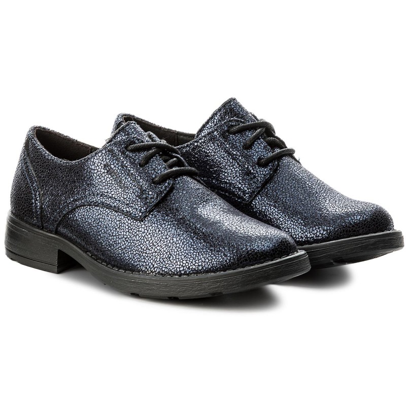 g_girl2 Туфли Оксфорды GEOX Sofia, J74D3J, Navy, размер 30 EU, 20 см — изображение 1