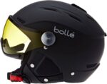 BOLLE ШОЛОМ ГІРСЬКОЛИЖНИЙ BACKLINE VISOR - КОЛІР BLACK & SILVER - РОЗМІР М 56-58CM - Зображення 5