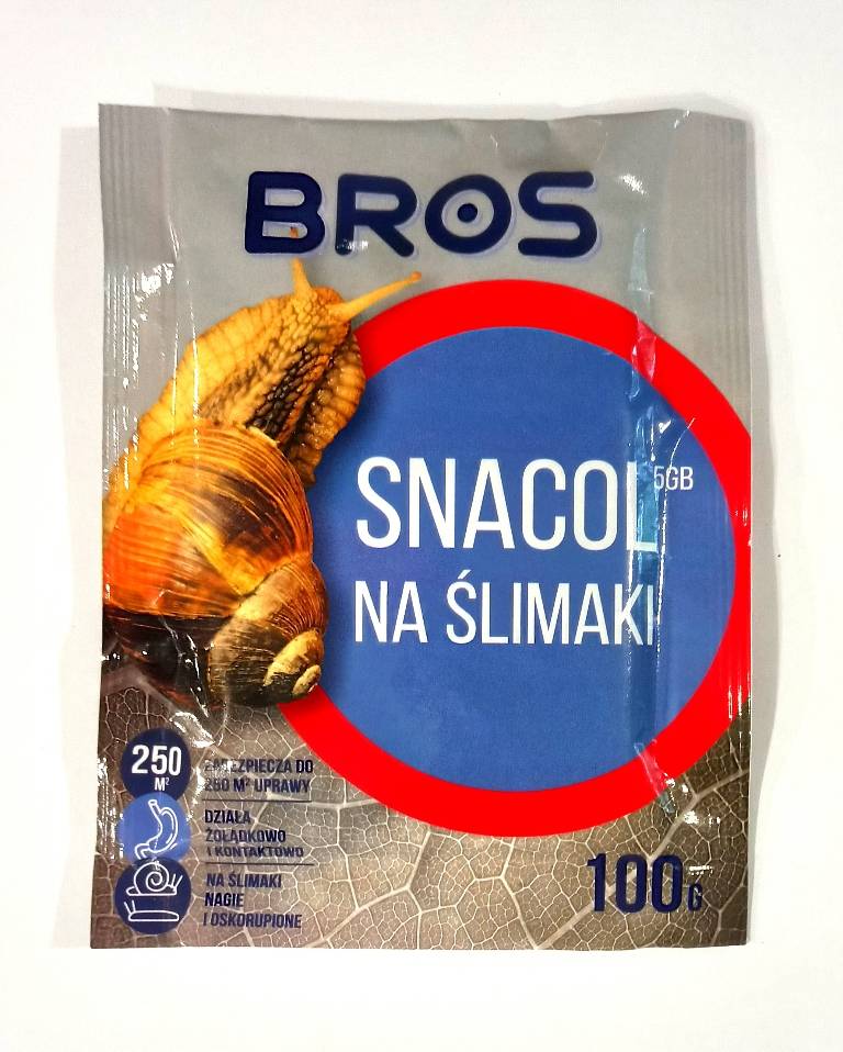 брос от слизней Препарат Bros (Брос) від слимаків 100 г - Зображення 1